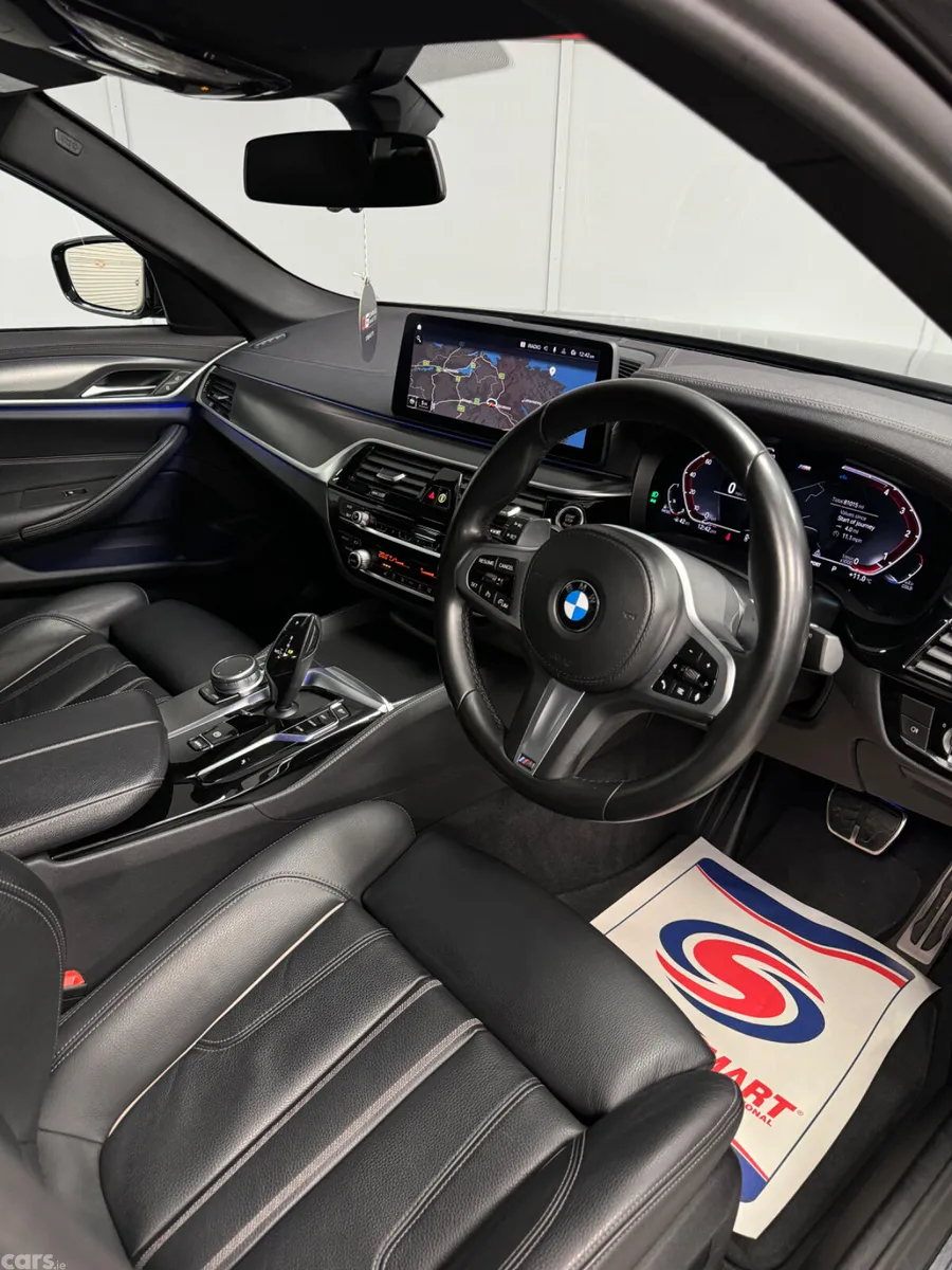 BMW 5-Series Saloon, Diesel Hybrid, 2021, Grey