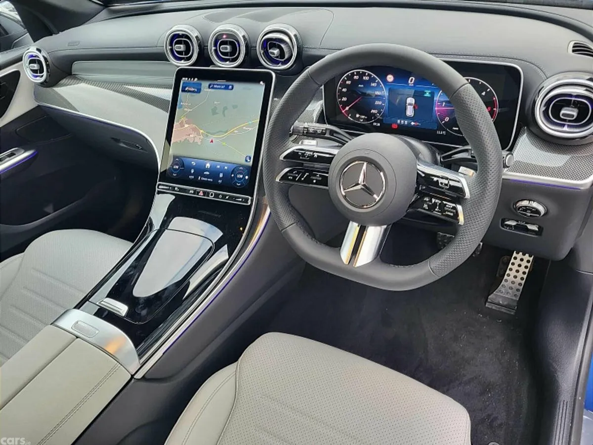 Mercedes-Benz GLC SUV, Diesel Hybrid, 2027, Blue