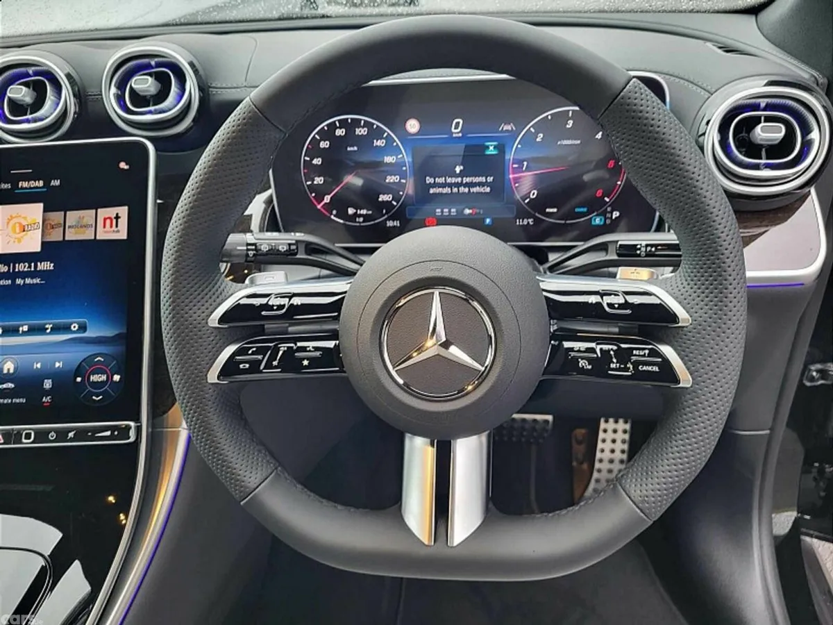 Mercedes-Benz GLC SUV, Diesel Hybrid, 2027, Black