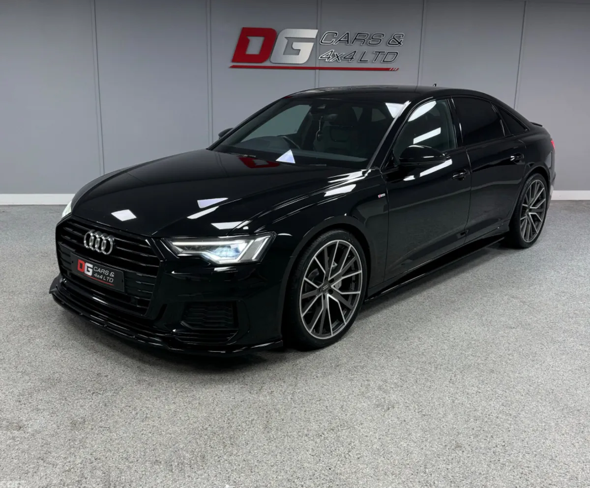 Audi A6 Saloon, Diesel Hybrid, 2021, Black