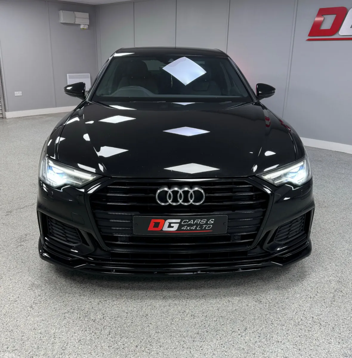 Audi A6 Saloon, Diesel Hybrid, 2021, Black