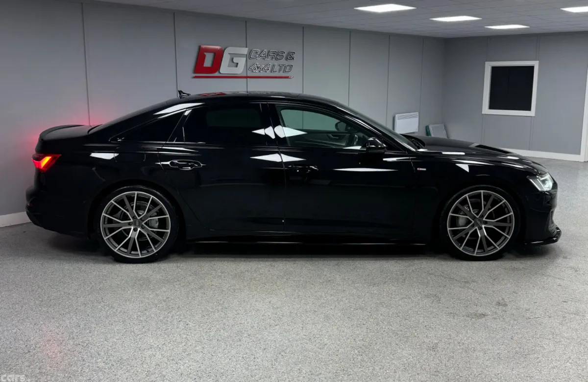 Audi A6 Saloon, Diesel Hybrid, 2021, Black