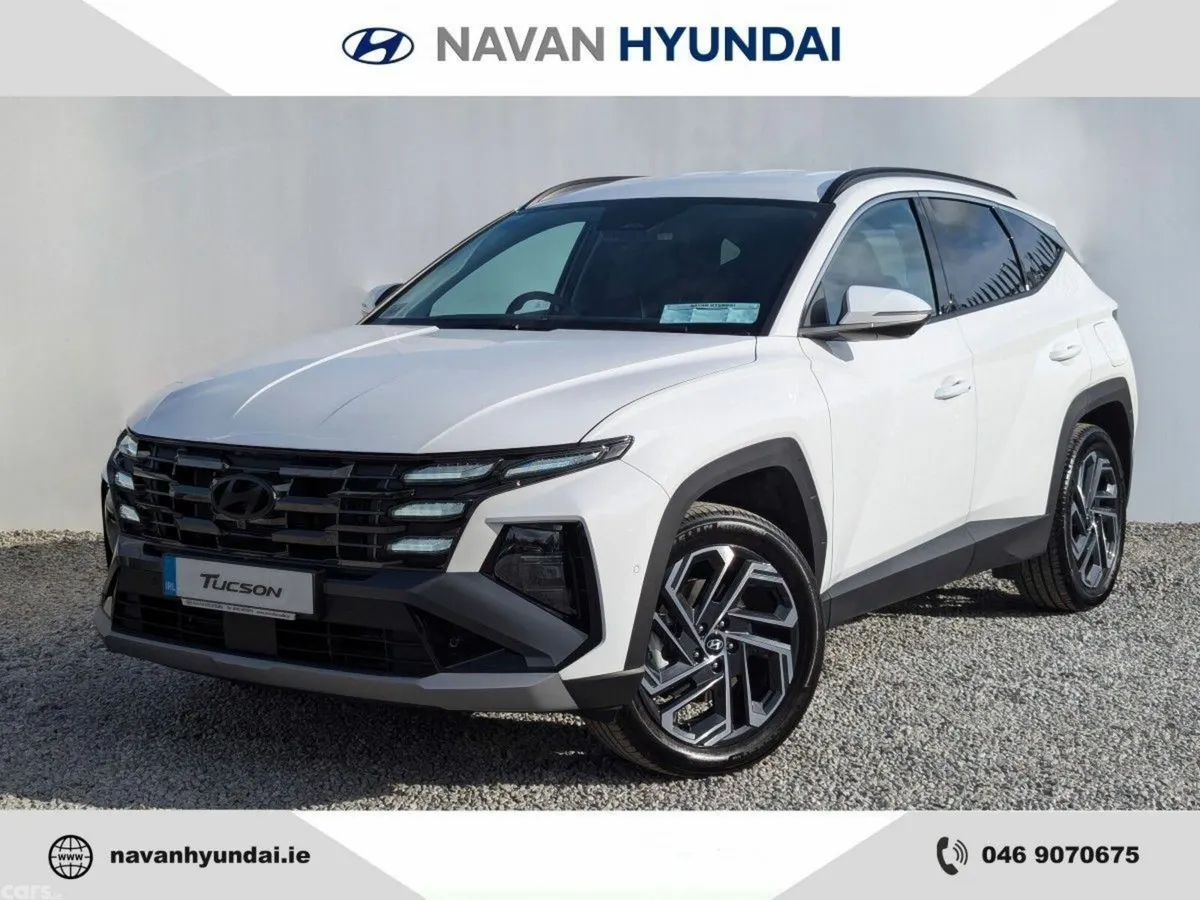 Hyundai Tucson SUV, Petrol Hybrid, 2027, White