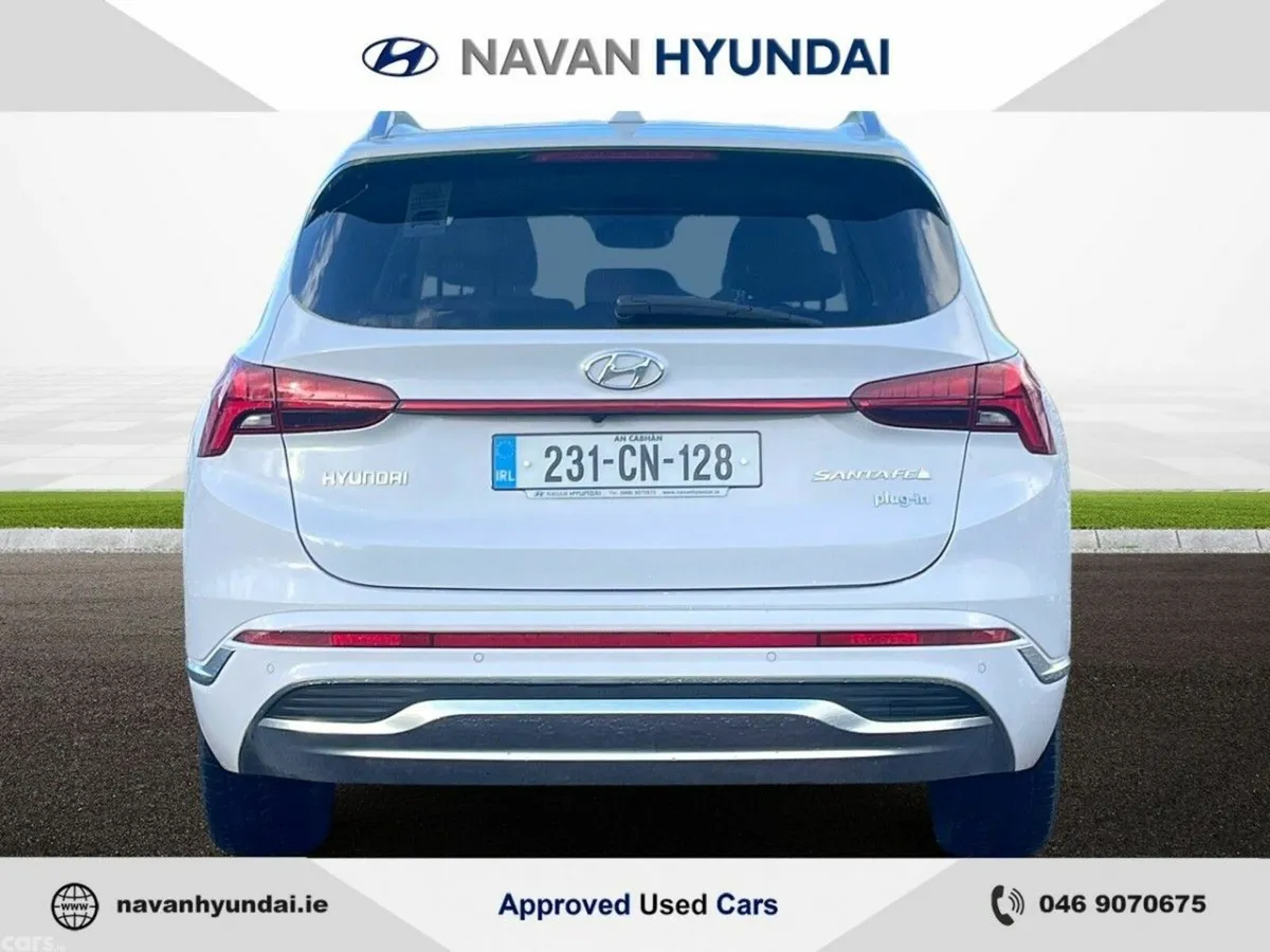 Hyundai Santa Fe SUV, Petrol Plug-in Hybrid, 2023, White