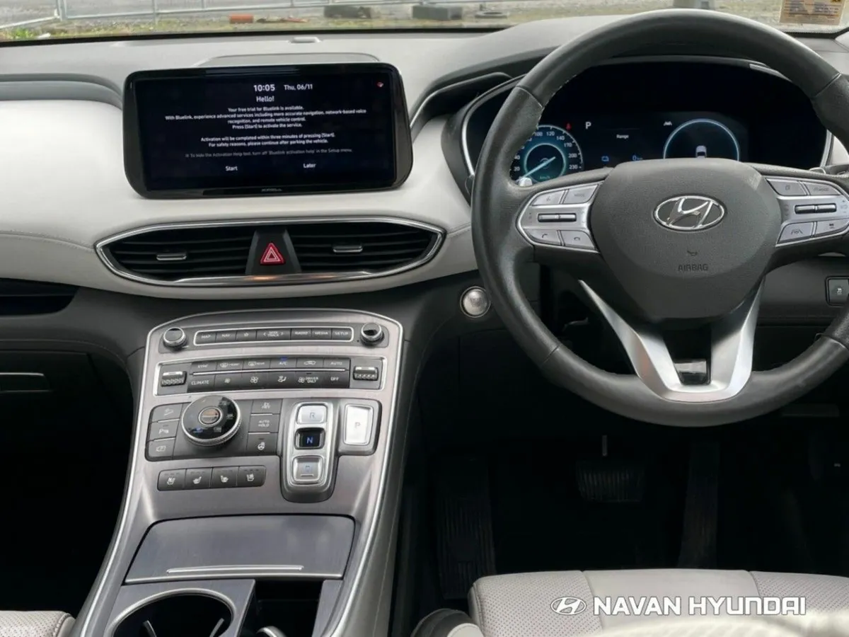 Hyundai Santa Fe SUV, Petrol Plug-in Hybrid, 2023, White