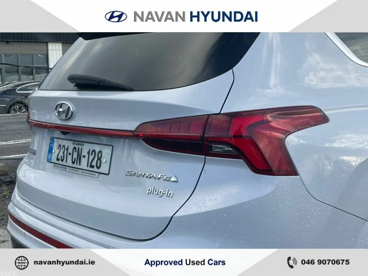 Hyundai Santa Fe SUV, Petrol Plug-in Hybrid, 2023, White