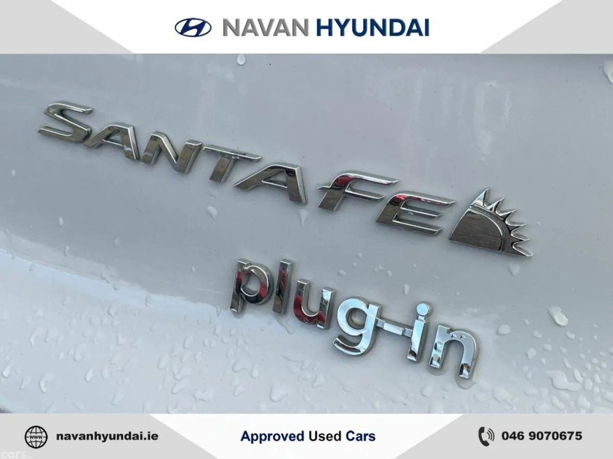 Hyundai Santa Fe SUV, Petrol Plug-in Hybrid, 2023, White