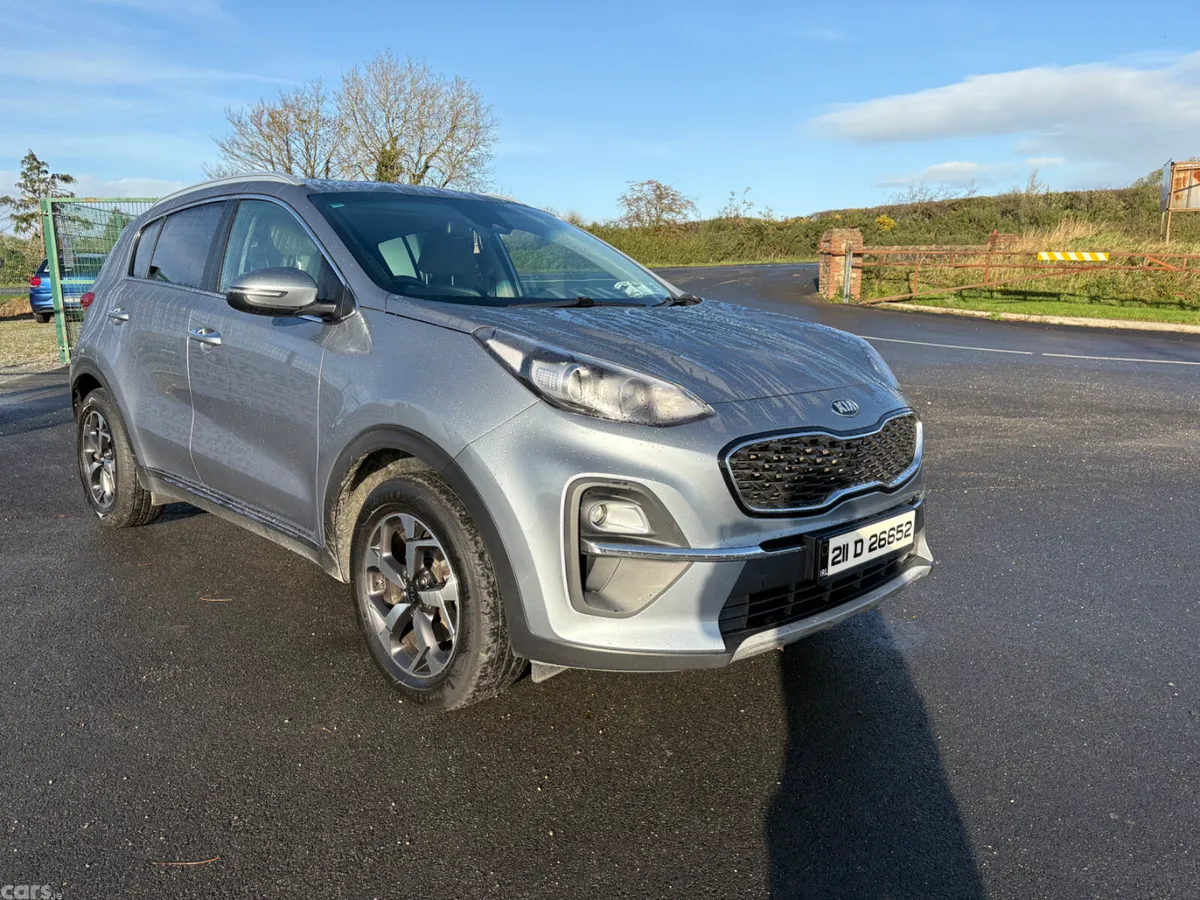 Kia Sportage SUV, Diesel Hybrid, 2021, Grey