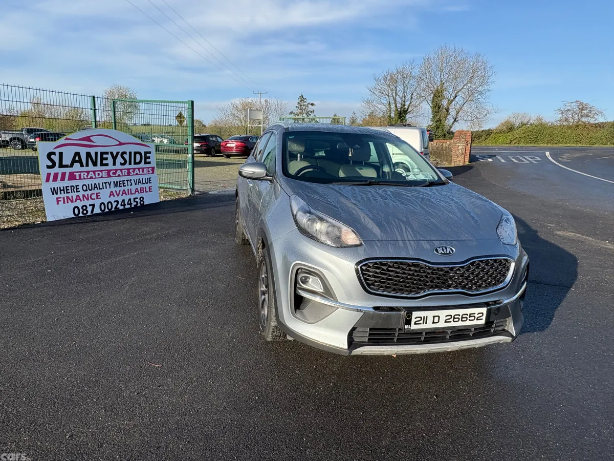 Kia Sportage SUV, Diesel Hybrid, 2021, Grey