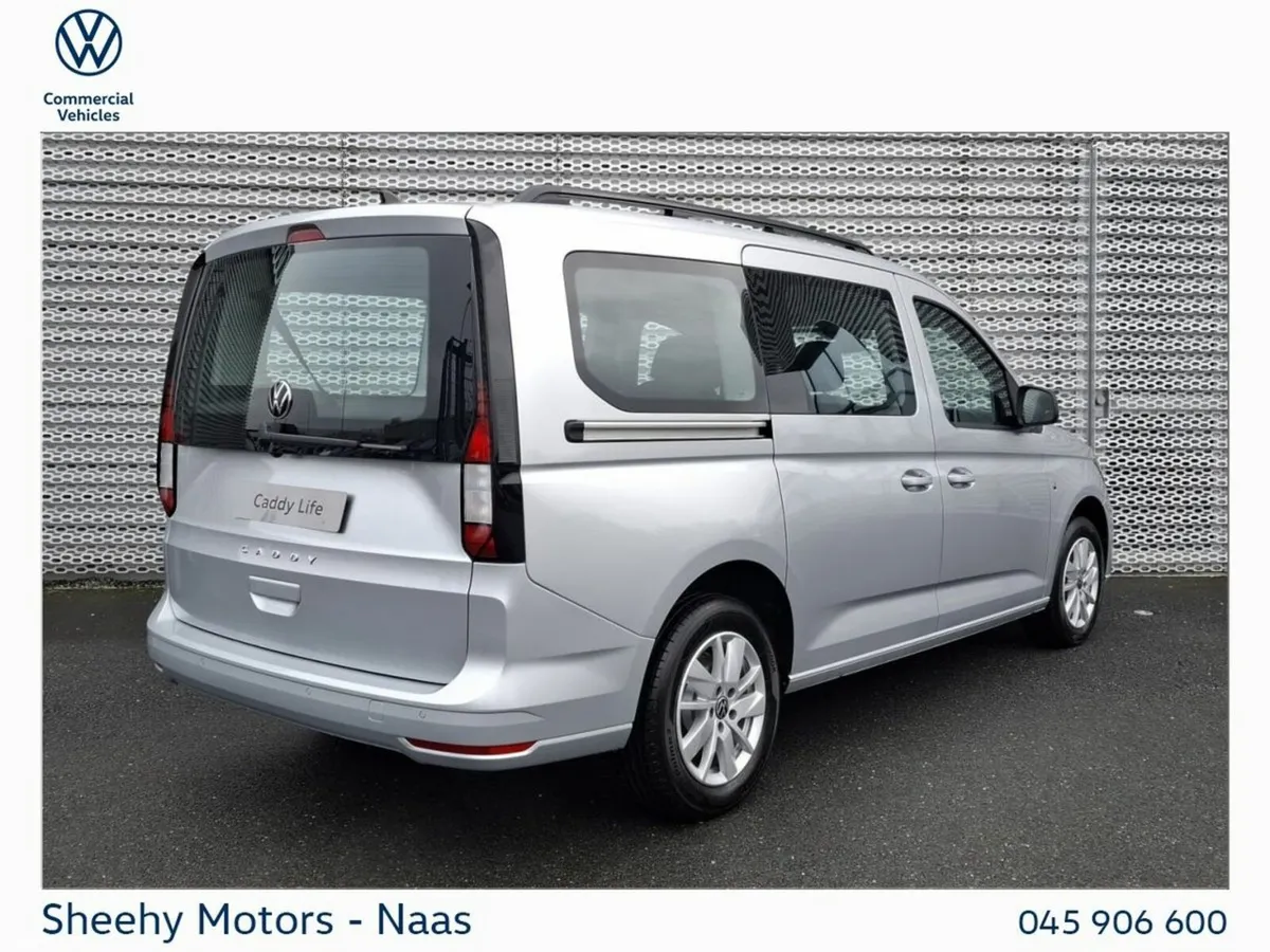 Volkswagen Caddy Maxi Life MPV, Petrol Plug-in Hybrid, 2026, Silver