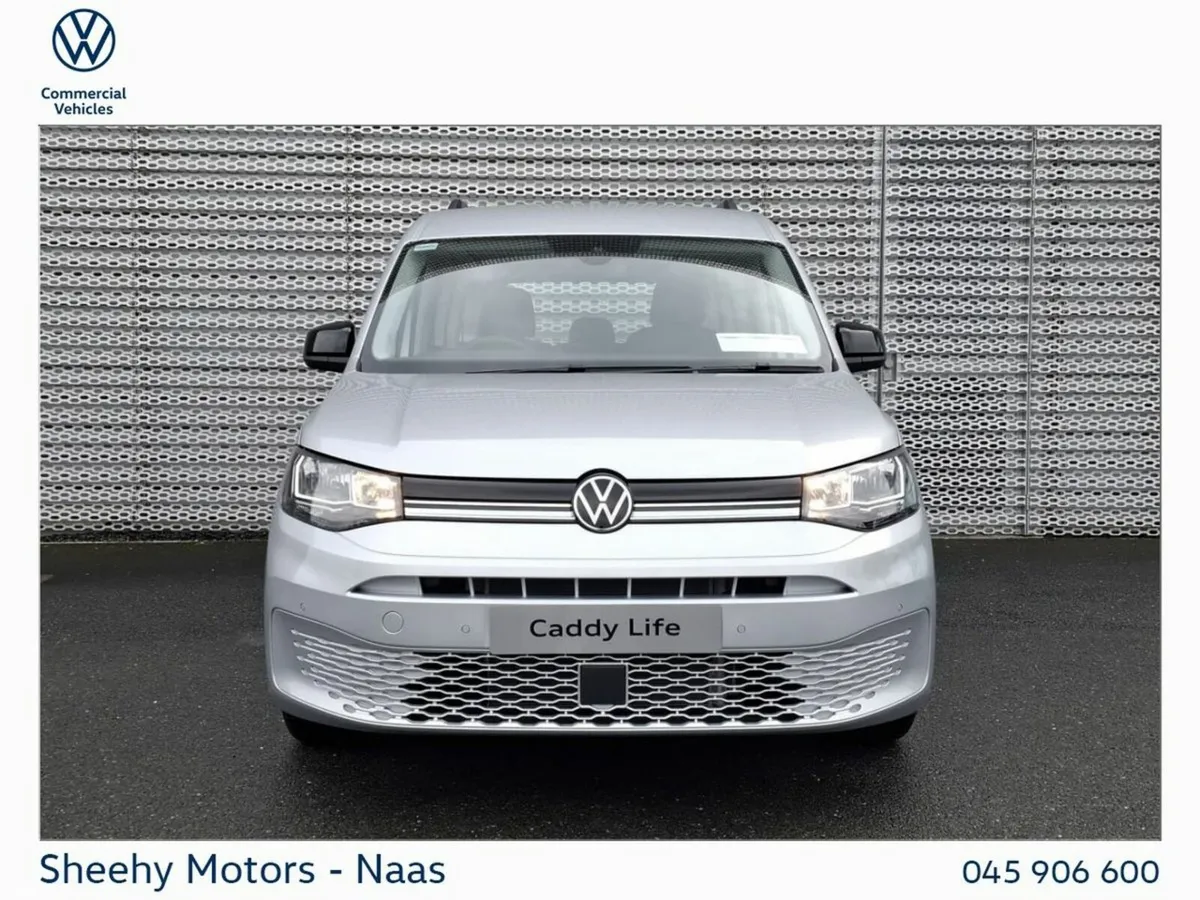 Volkswagen Caddy Maxi Life MPV, Petrol Plug-in Hybrid, 2026, Silver