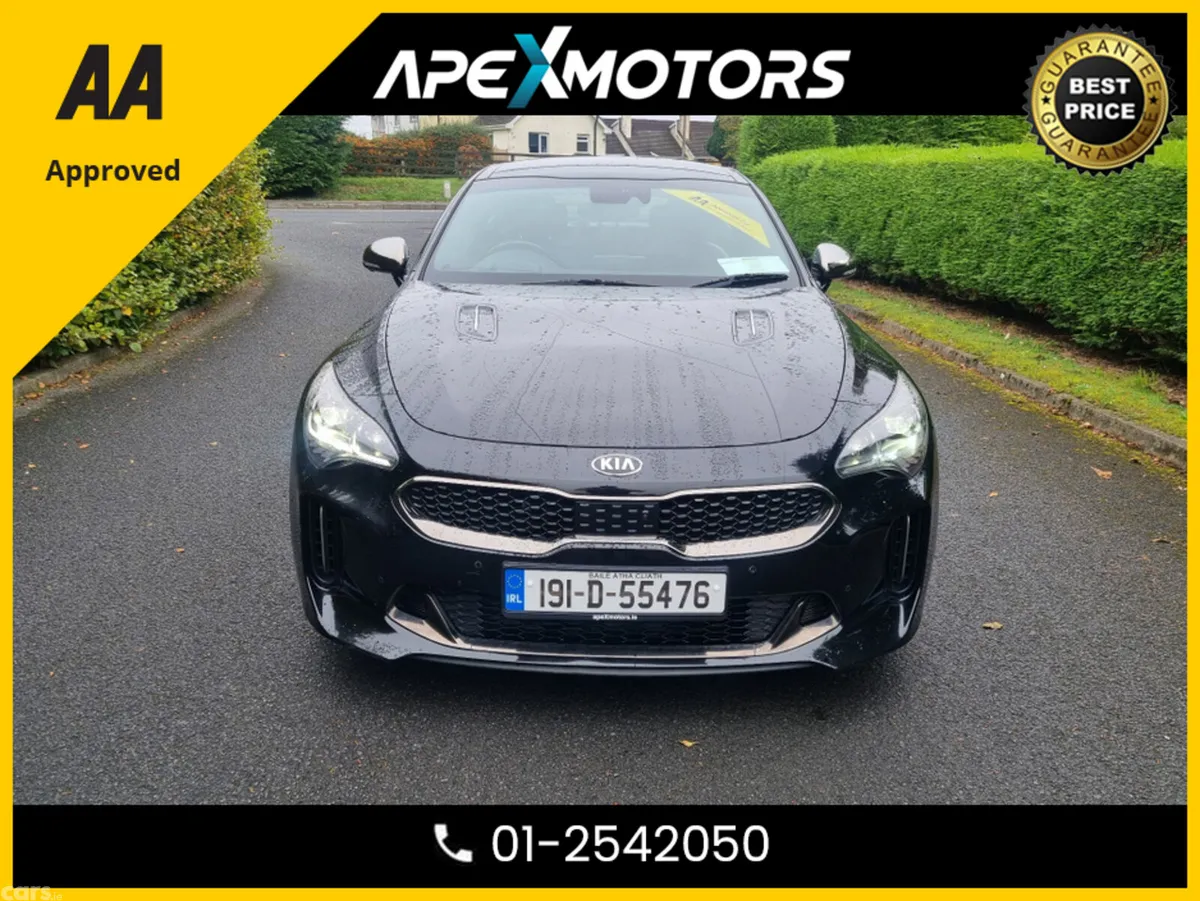 Kia Stinger Hatchback, Diesel, 2019, Black