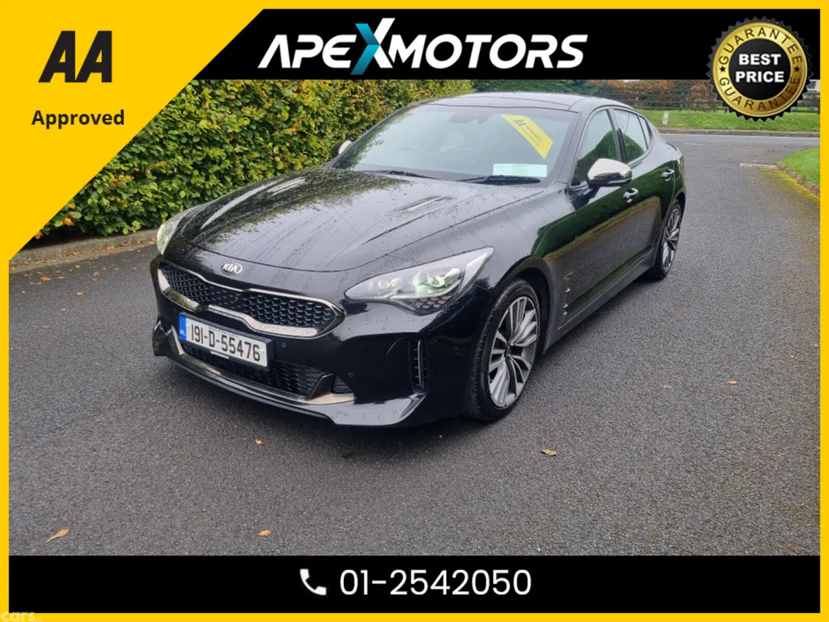 Kia Stinger Hatchback, Diesel, 2019, Black