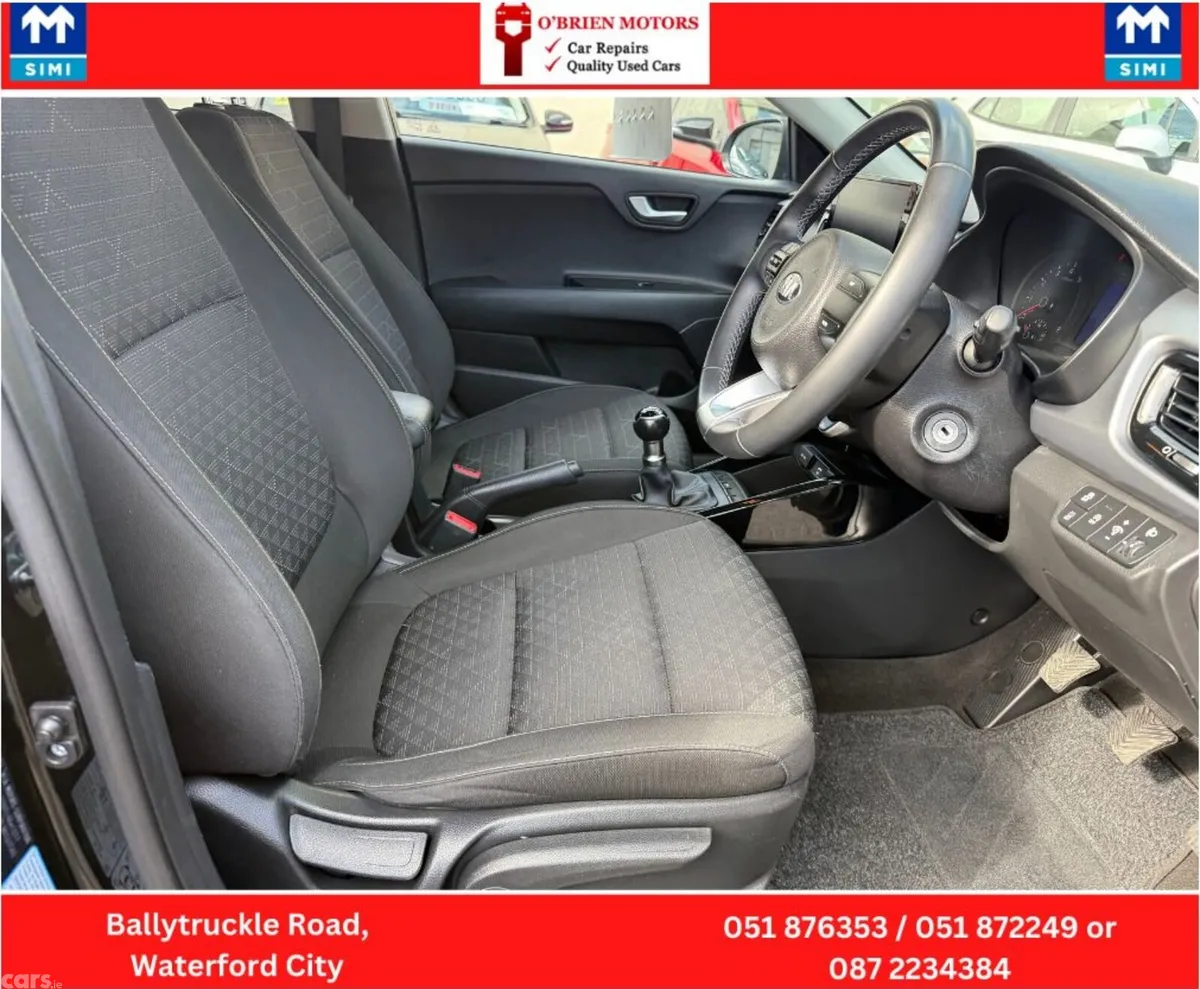 Kia Rio Hatchback, Petrol, 2021, Black