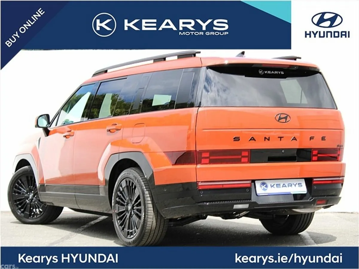 Hyundai Santa Fe SUV, Petrol Plug-in Hybrid, 2027, Orange