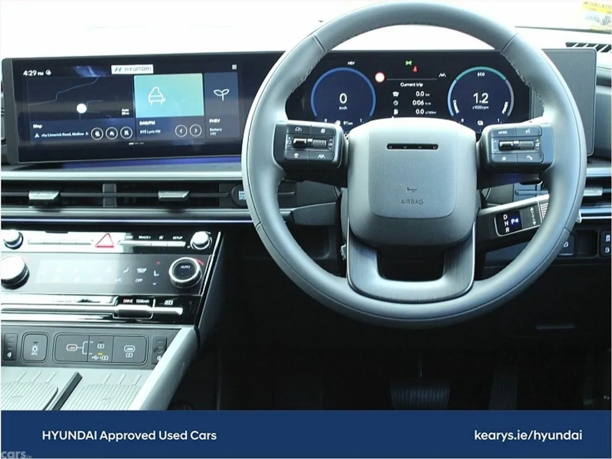 Hyundai Santa Fe SUV, Petrol Plug-in Hybrid, 2027, Orange