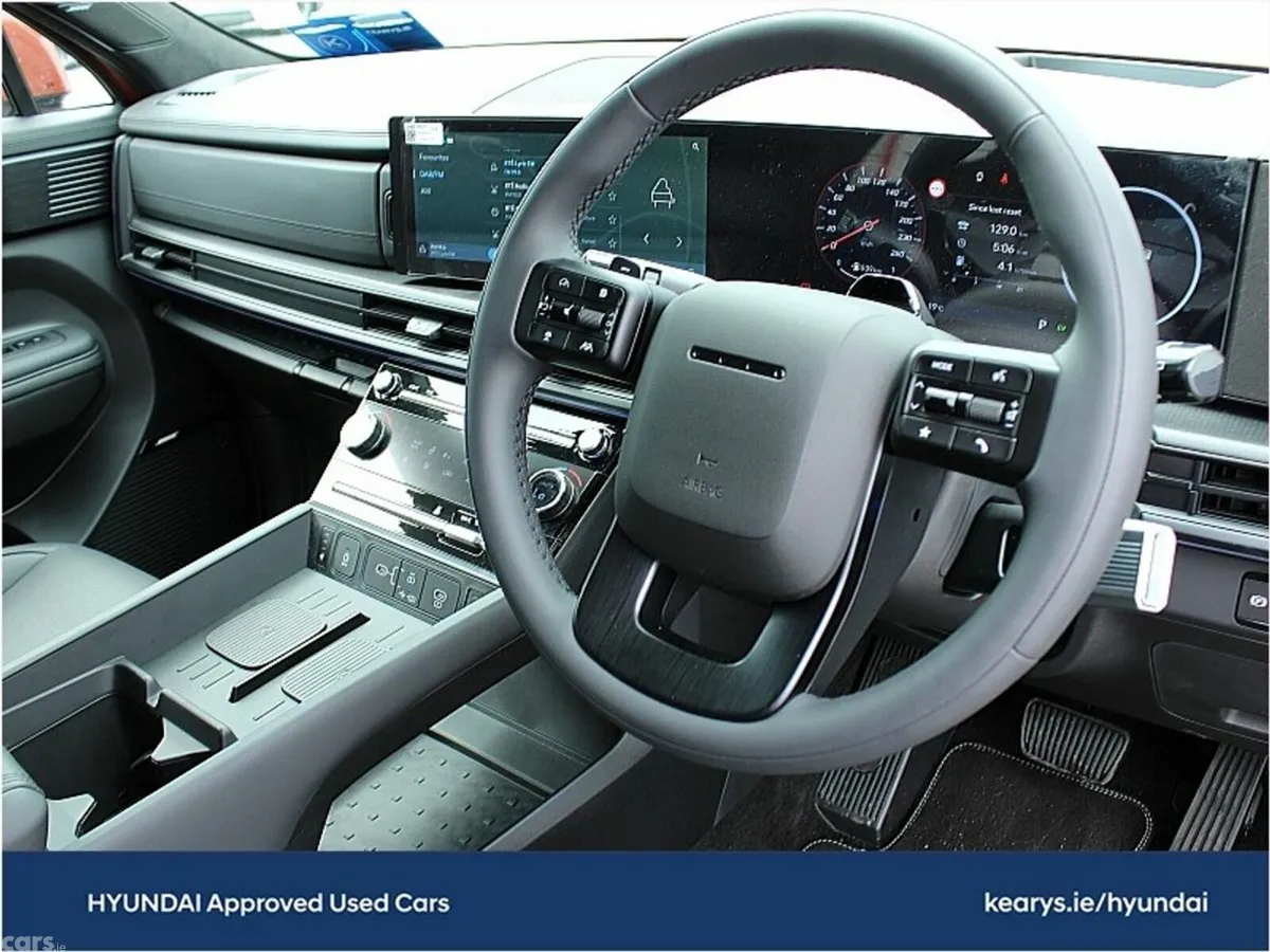 Hyundai Santa Fe SUV, Petrol Plug-in Hybrid, 2027, Orange