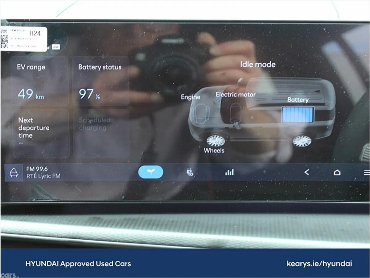 Hyundai Santa Fe SUV, Petrol Plug-in Hybrid, 2027, Orange