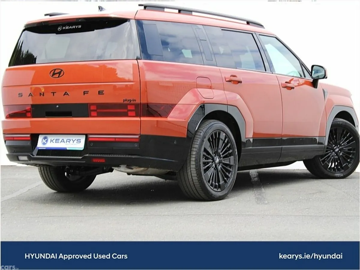 Hyundai Santa Fe SUV, Petrol Plug-in Hybrid, 2027, Orange