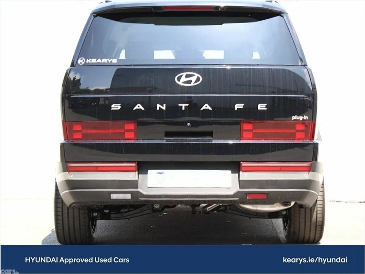 Hyundai Santa Fe SUV, Petrol Hybrid, 2027, Black