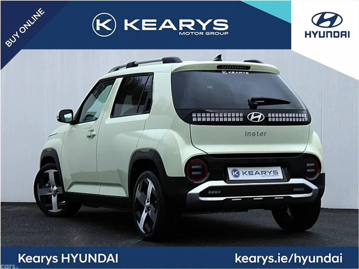 Hyundai INSTER SUV, Electric, 2027, Yellow
