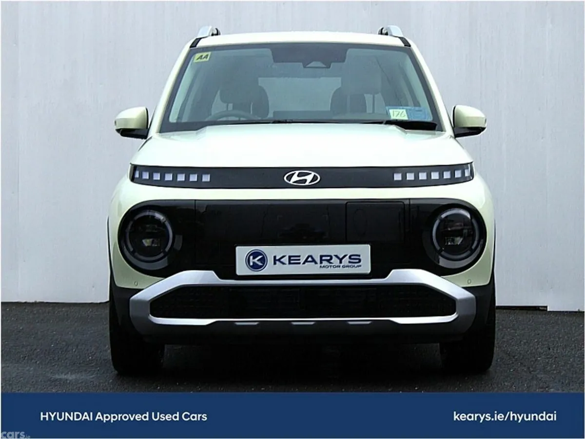 Hyundai INSTER SUV, Electric, 2027, Yellow