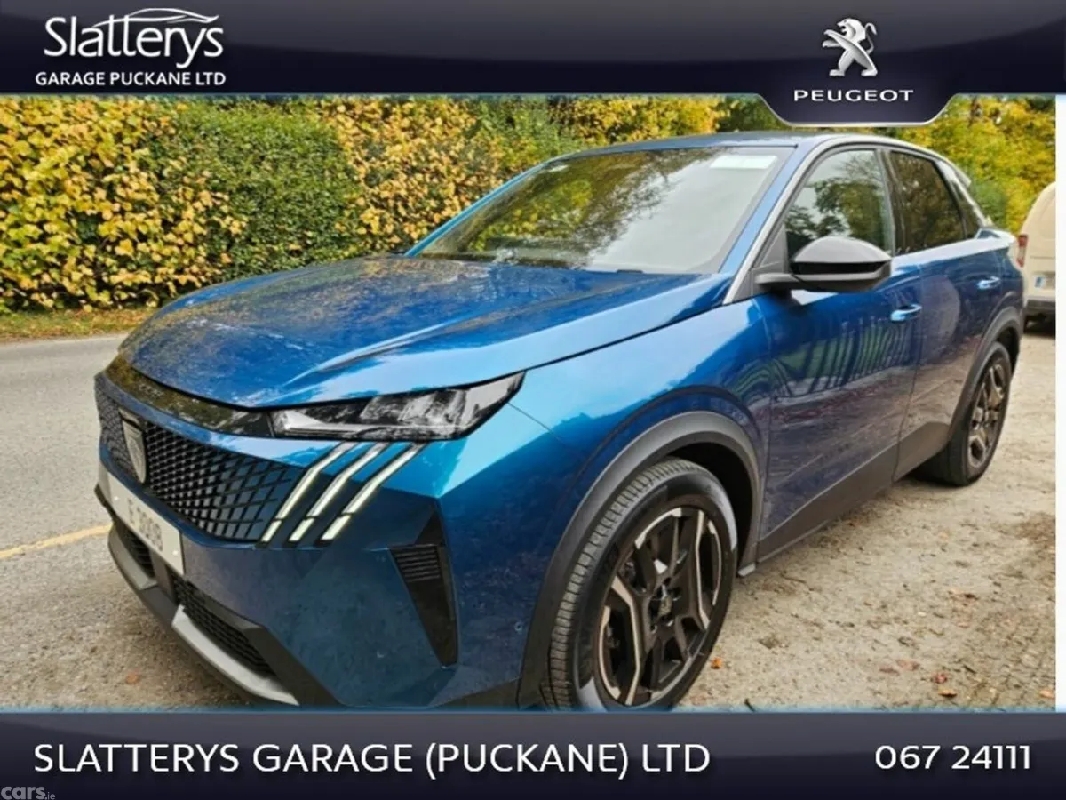 Peugeot 3008 SUV, Electric, 2026, Blue