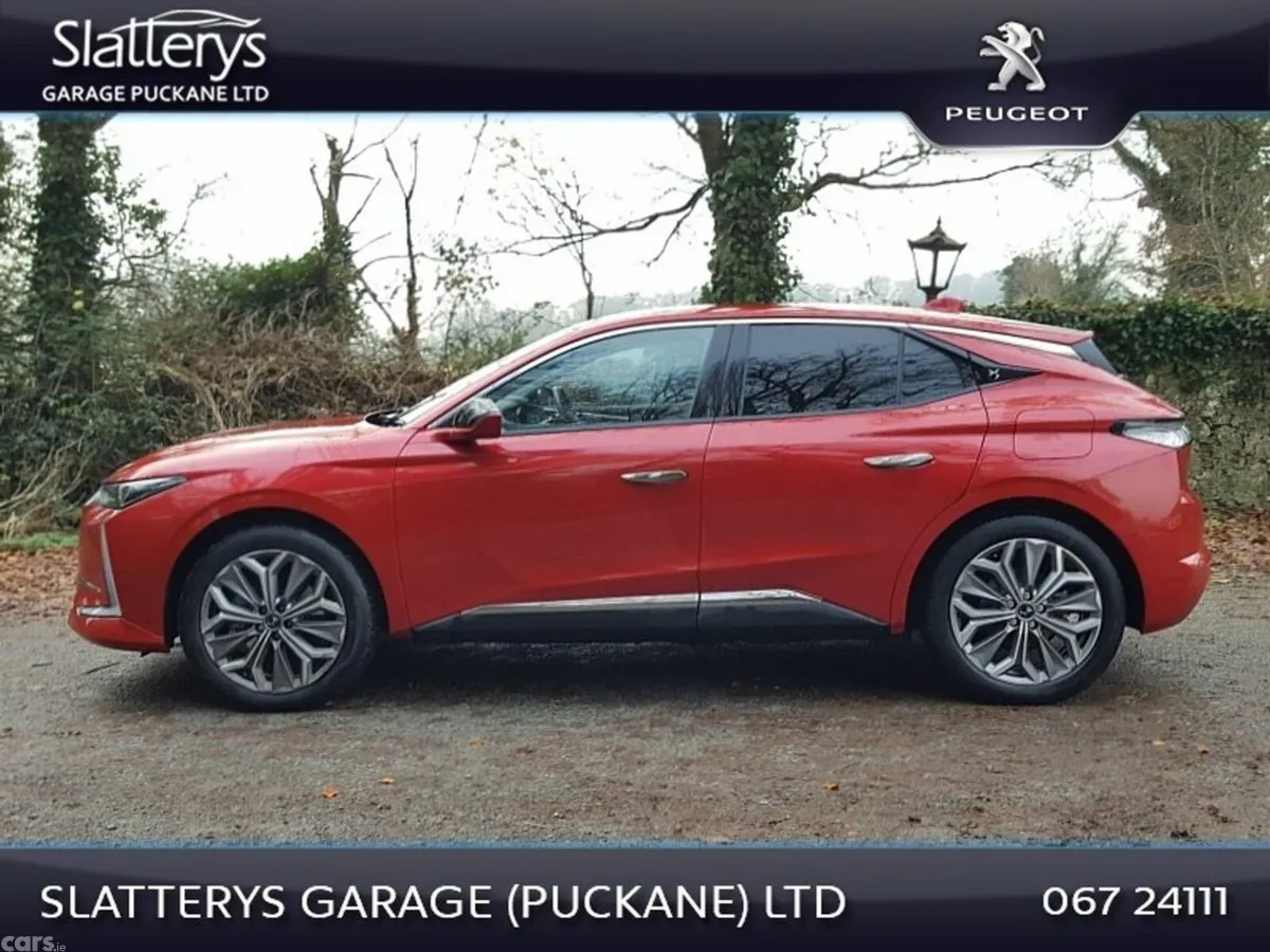 DS Automobiles DS 4 Hatchback, Petrol Plug-in Hybrid, 2023, Red