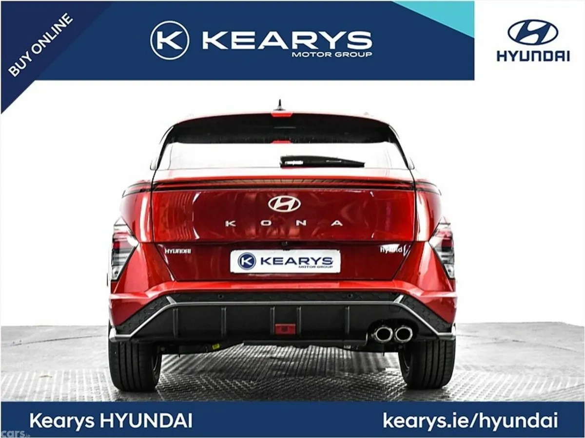 Hyundai KONA SUV, Petrol Hybrid, 2025, Red