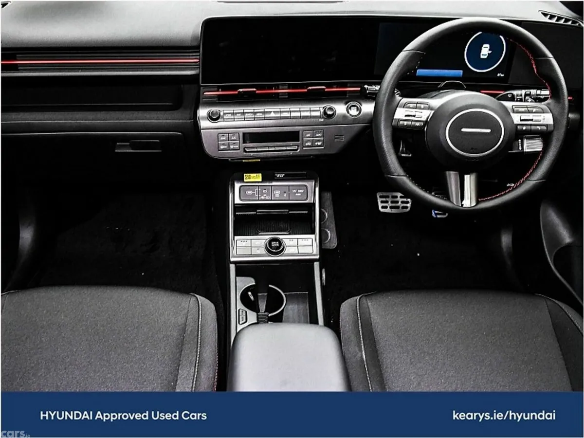 Hyundai KONA SUV, Petrol Hybrid, 2025, Red