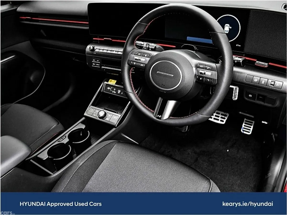 Hyundai KONA SUV, Petrol Hybrid, 2025, Red