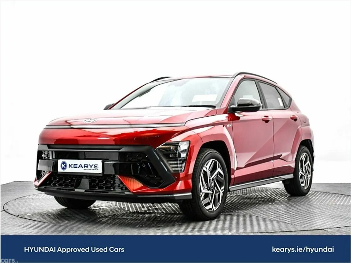 Hyundai KONA SUV, Petrol Hybrid, 2025, Red