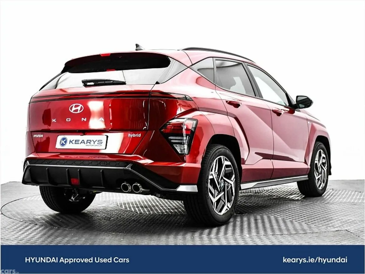 Hyundai KONA SUV, Petrol Hybrid, 2025, Red