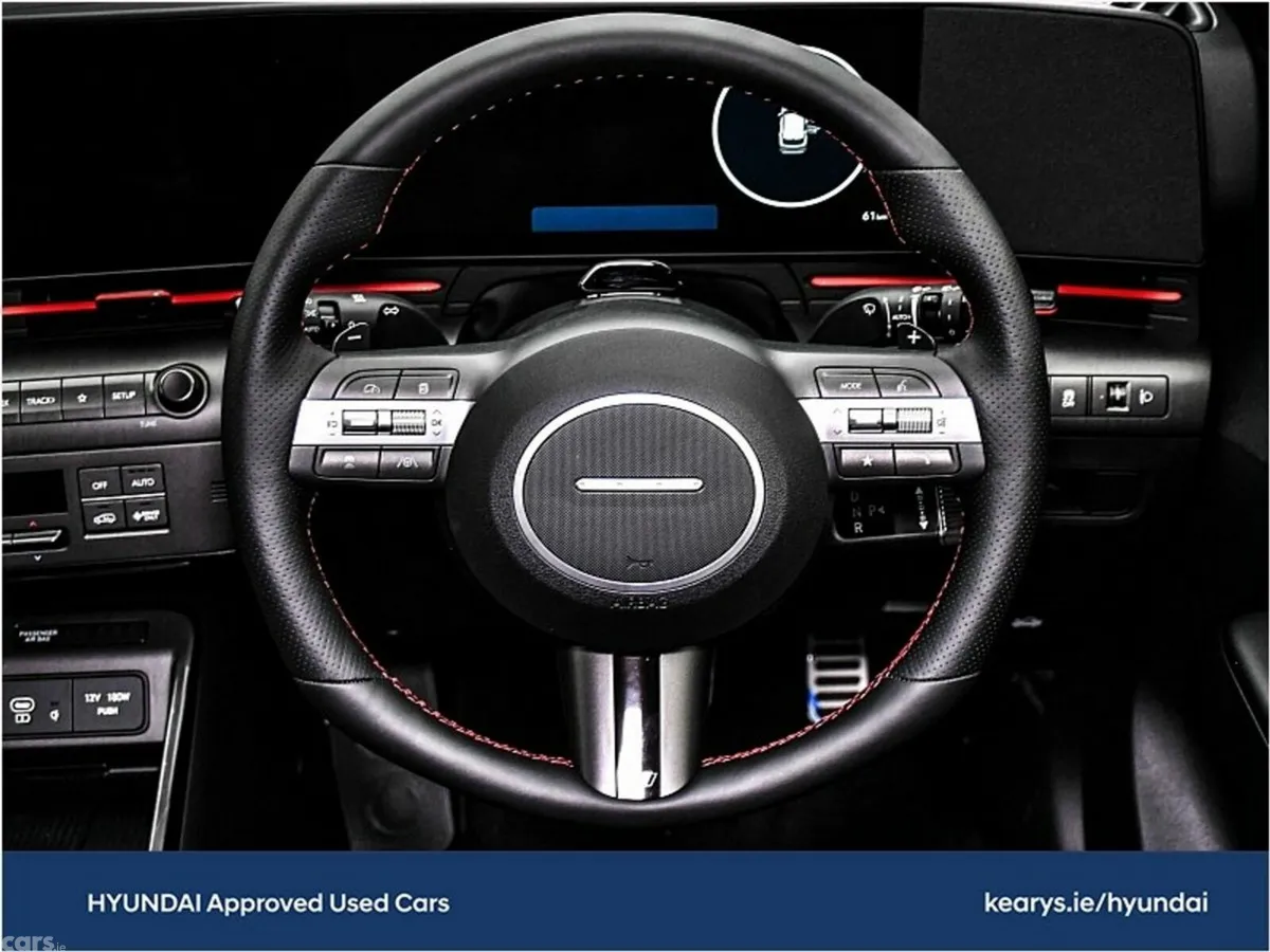 Hyundai KONA SUV, Petrol Hybrid, 2025, Red