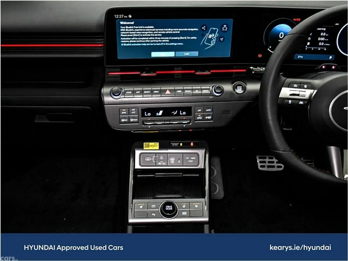 Hyundai KONA SUV, Petrol Hybrid, 2025, Red