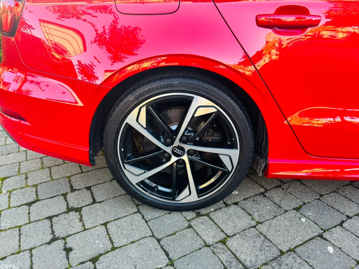 Audi S3 Saloon, Petrol, 2017, Red