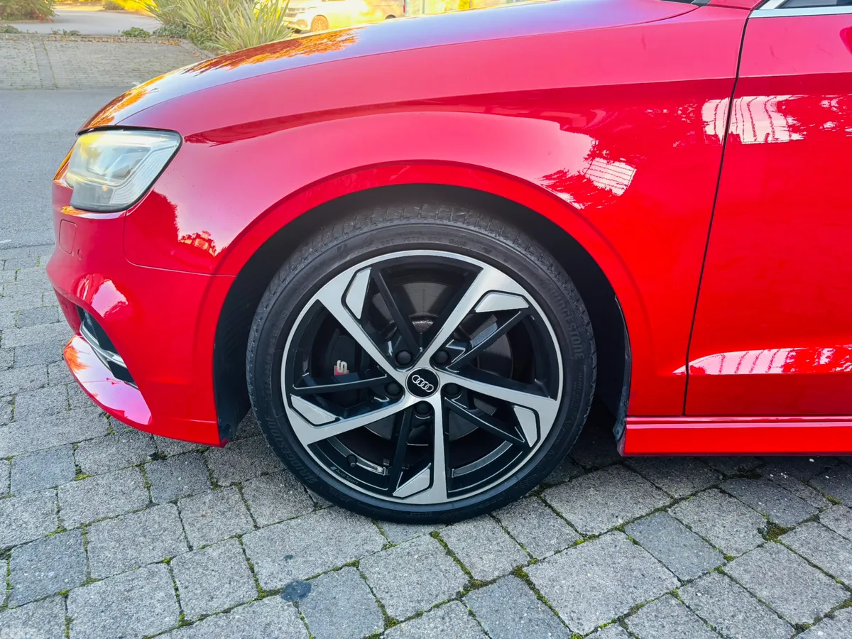 Audi S3 Saloon, Petrol, 2017, Red