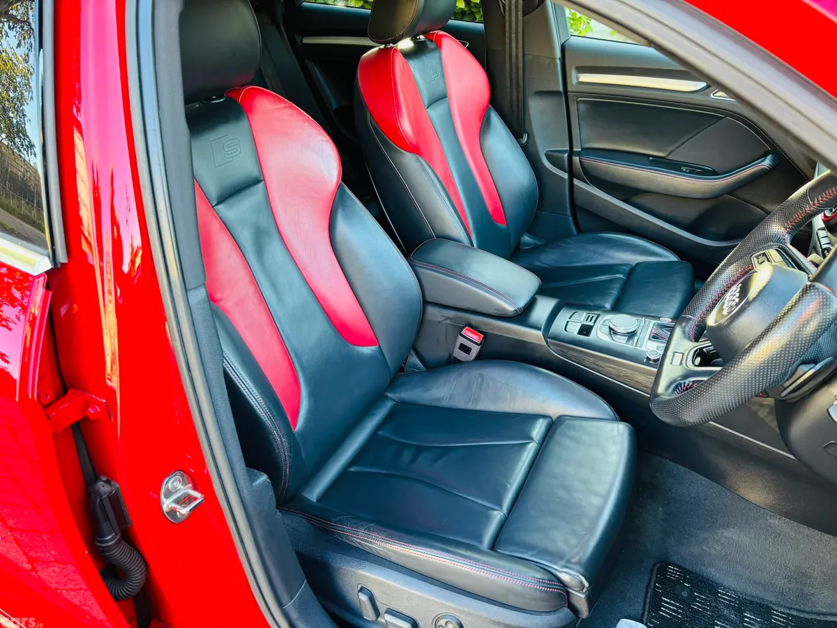 Audi S3 Saloon, Petrol, 2017, Red
