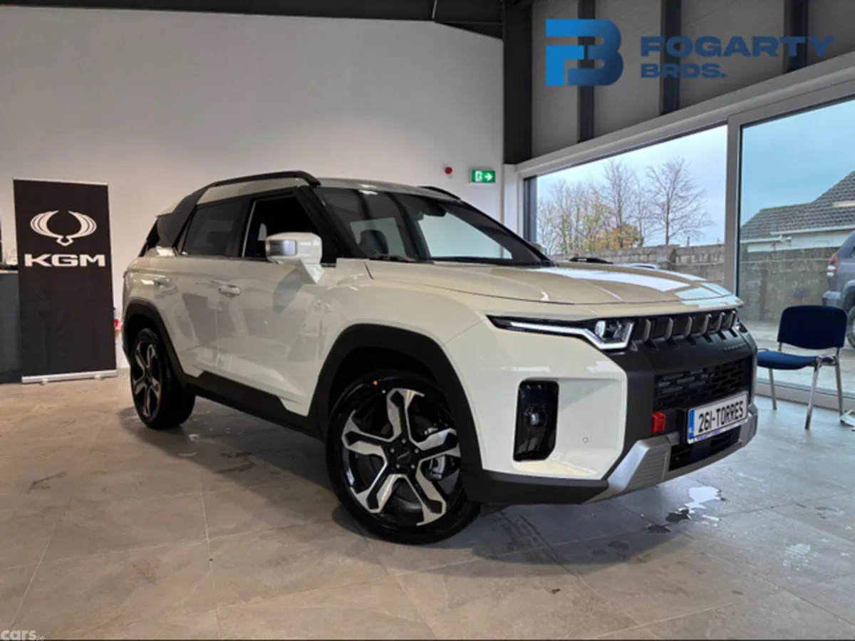 KGM Torres SUV, Petrol Hybrid, 2026, White