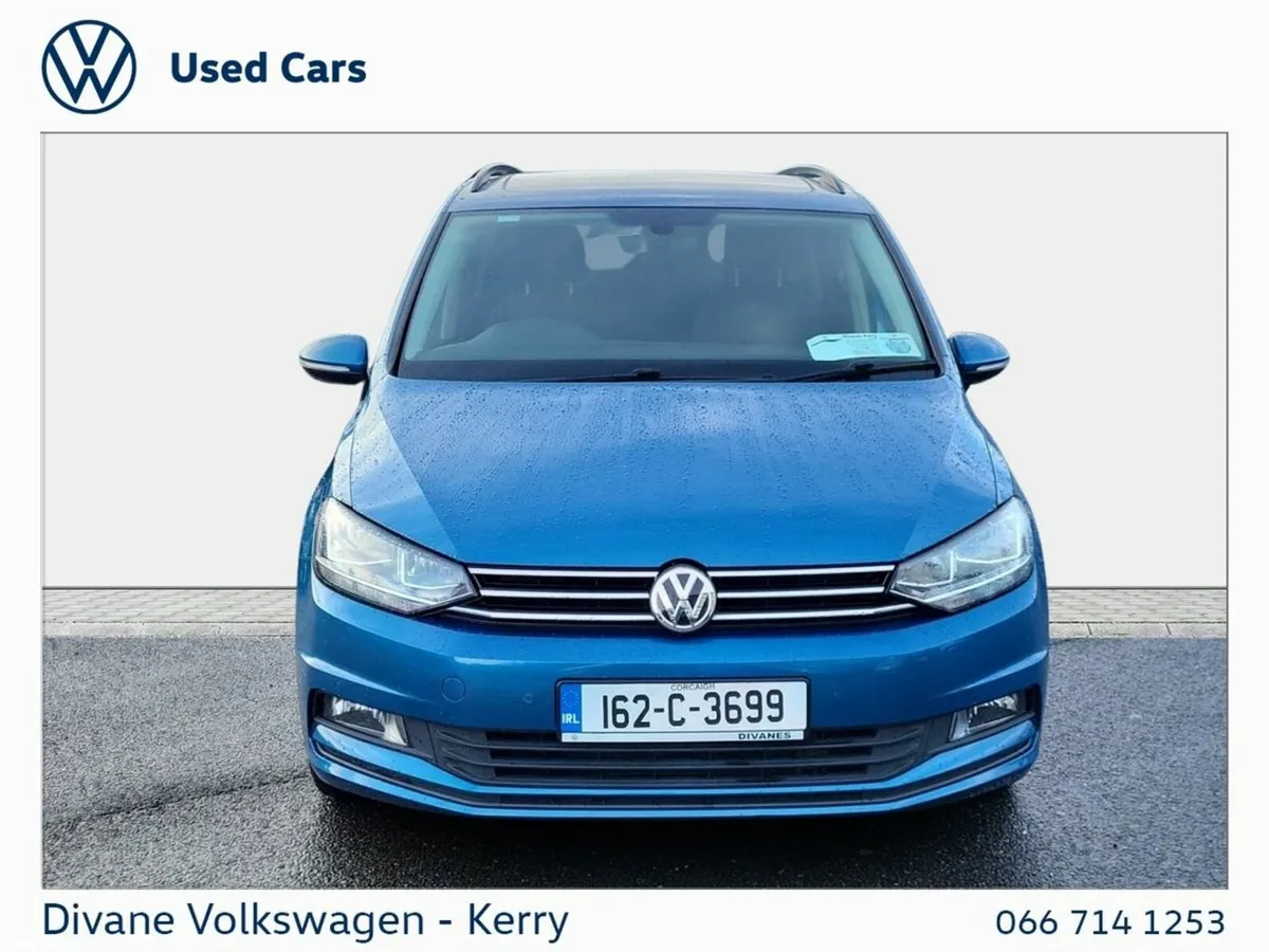 Volkswagen Touran MPV, Diesel, 2016, Blue