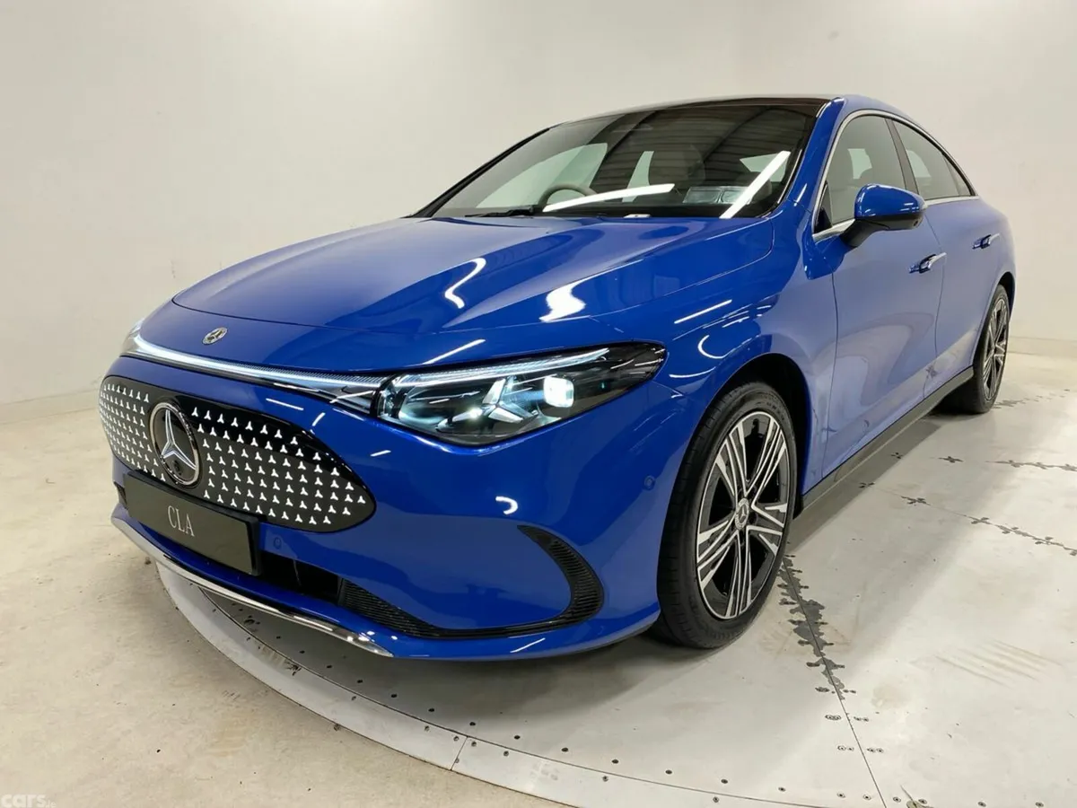 Mercedes-Benz CLA Coupe, Electric, 2026, Blue