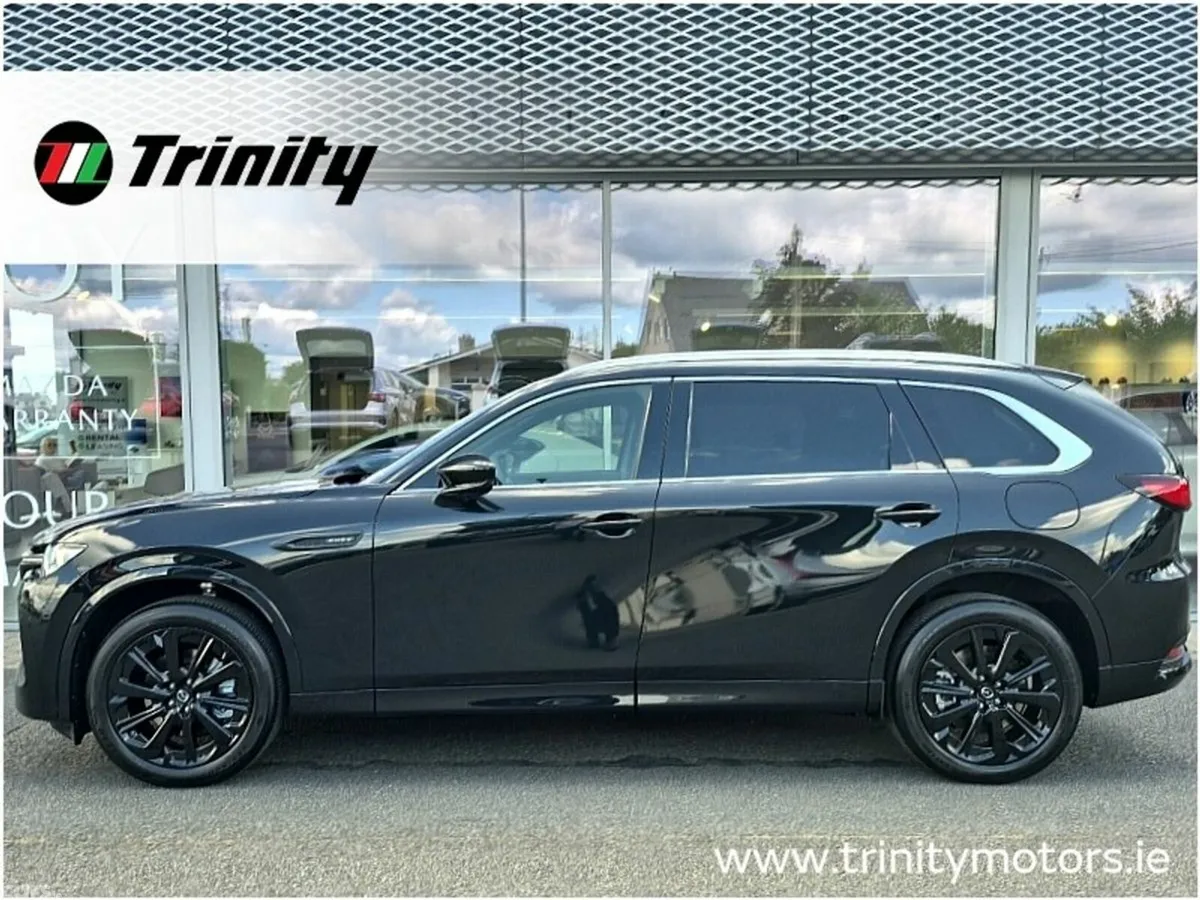 Mazda CX-80 SUV, Petrol Plug-in Hybrid, 2027, Black