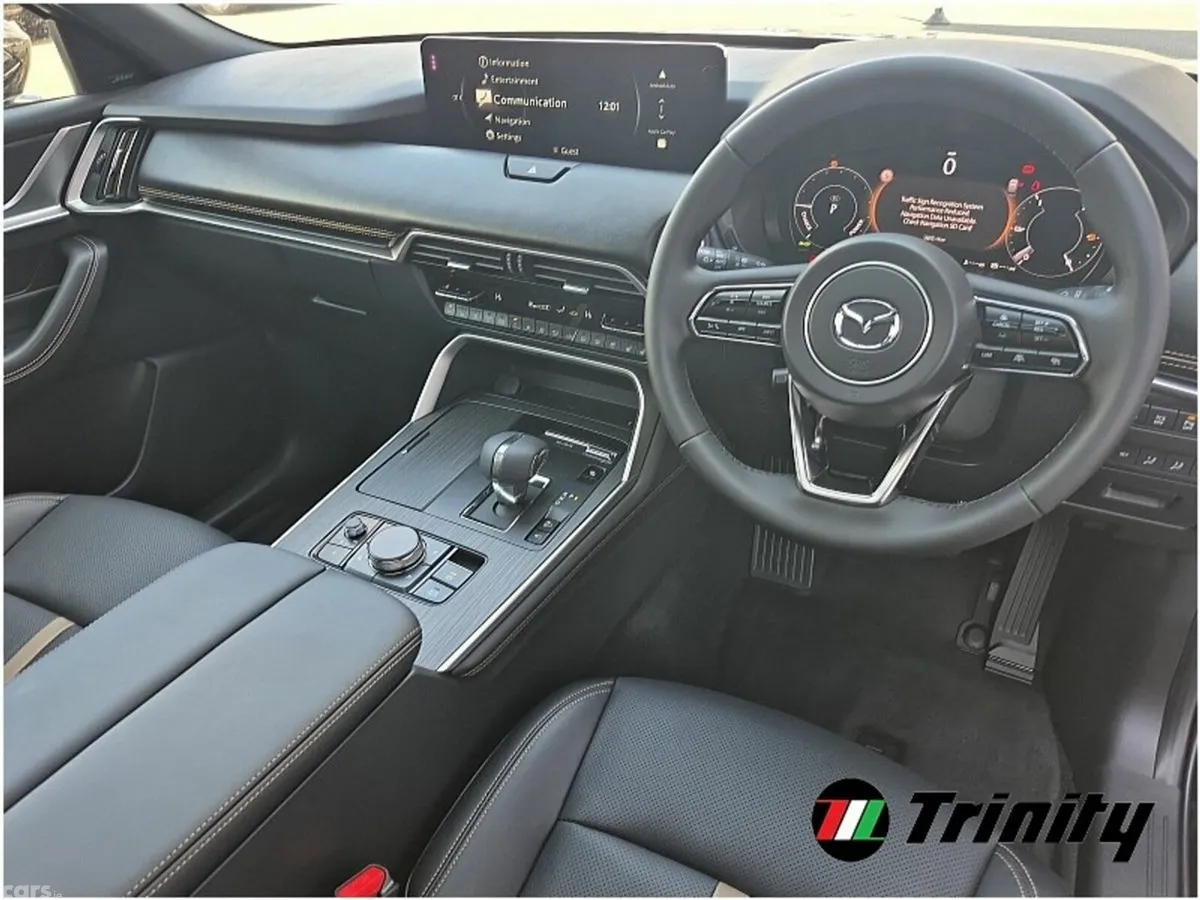 Mazda CX-80 SUV, Petrol Plug-in Hybrid, 2027, Black