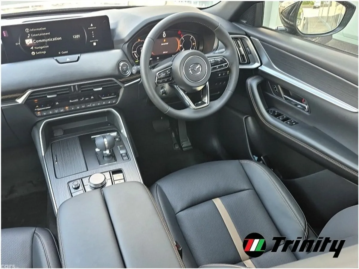Mazda CX-80 SUV, Petrol Plug-in Hybrid, 2027, Black
