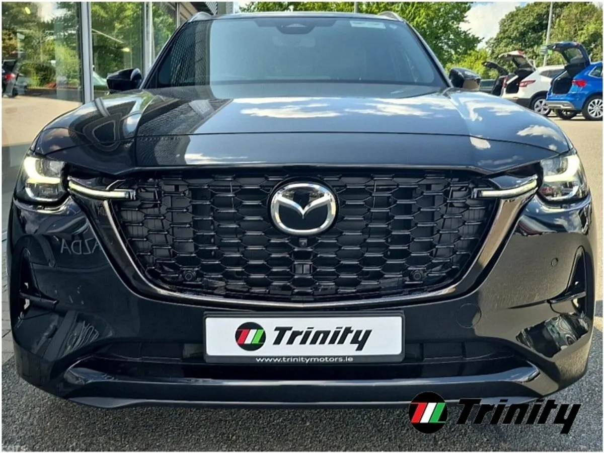 Mazda CX-80 SUV, Petrol Plug-in Hybrid, 2027, Black