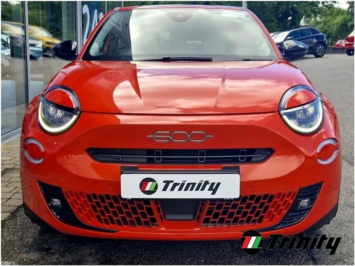 Fiat 600 SUV, Electric, 2026, Orange