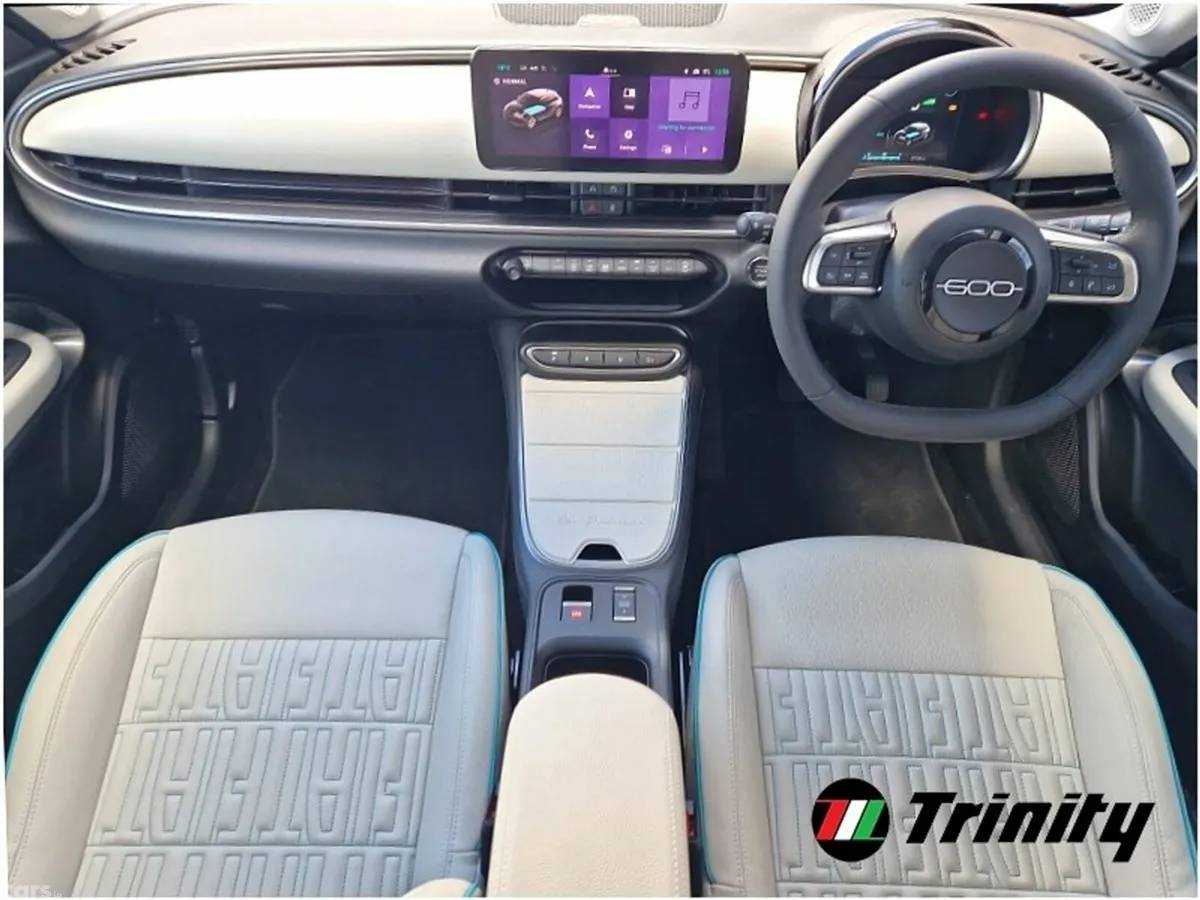 Fiat 600 SUV, Electric, 2026, Orange