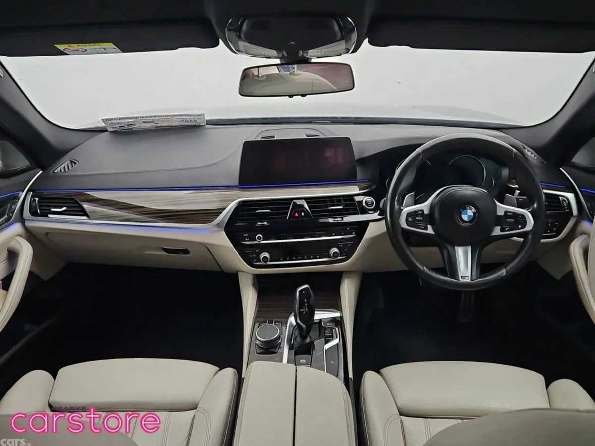BMW 5-Series Saloon, Diesel, 2018, Blue