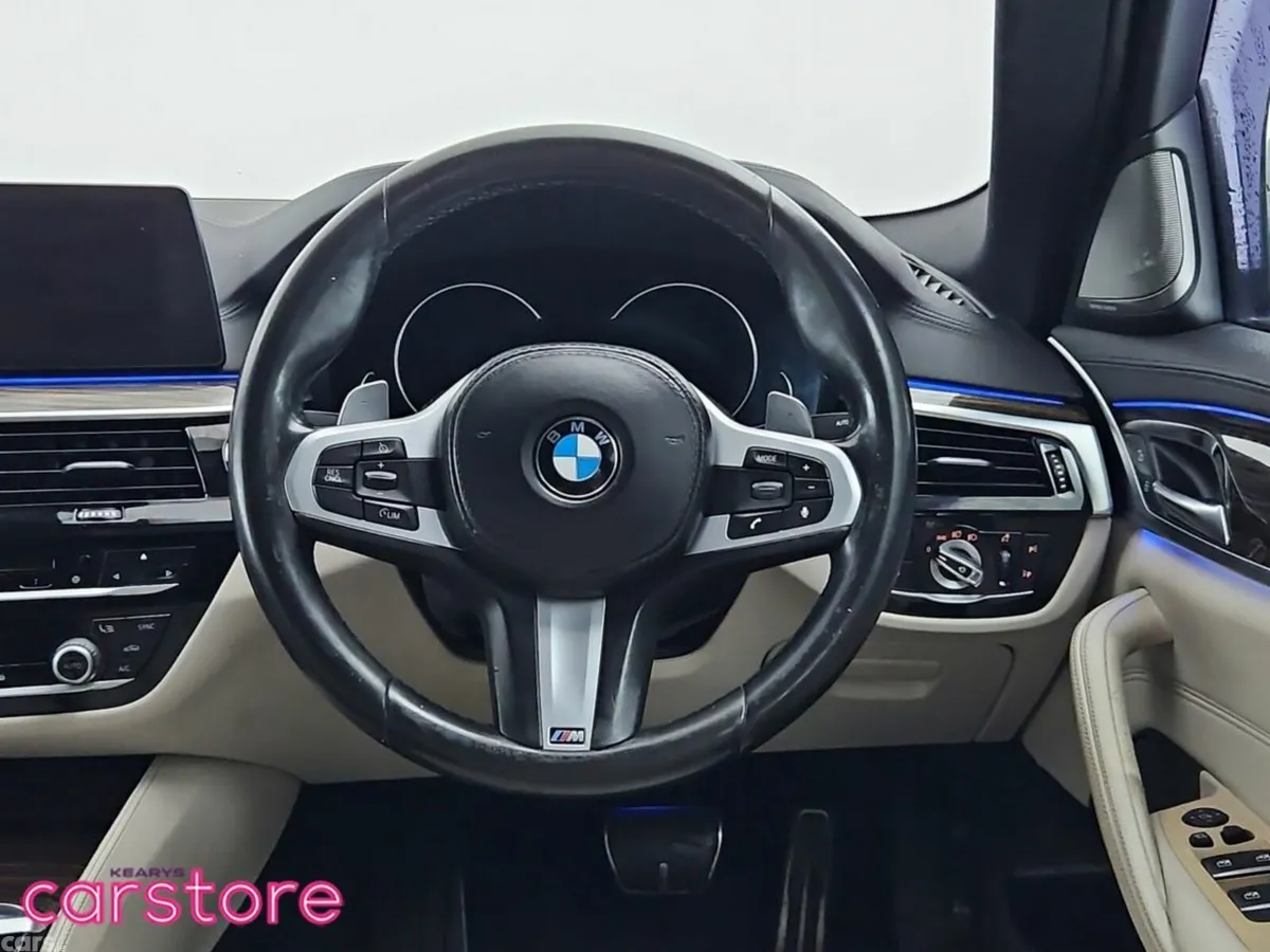BMW 5-Series Saloon, Diesel, 2018, Blue