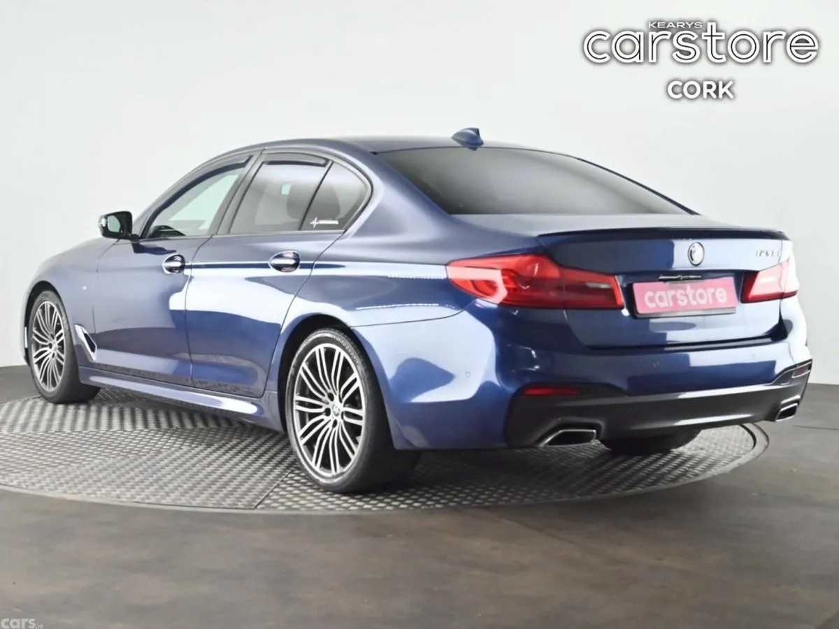 BMW 5-Series Saloon, Diesel, 2018, Blue